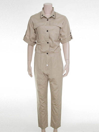 Ladies' 100% Polyester Woven Overall