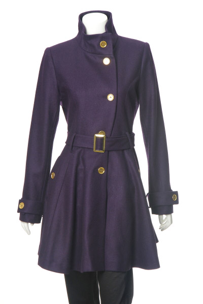 Ladies' Wool / Polyester Woven Coat