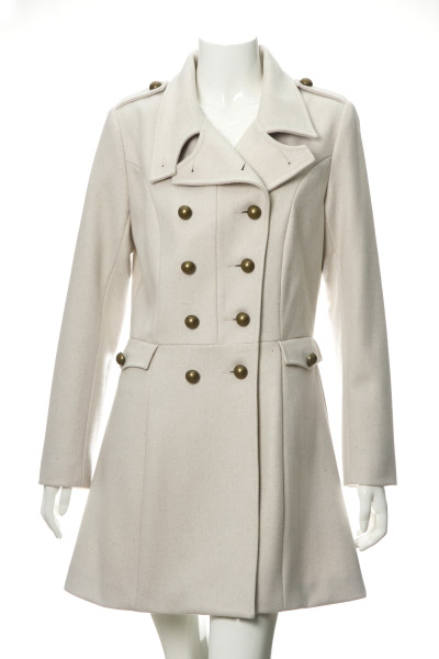 Ladies' Wool Polyester Woven Coat