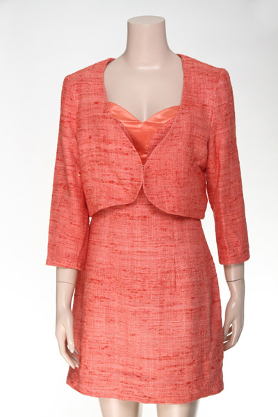 Ladies' Silk Jacket + Dress Woven Suit