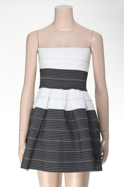 Ladies' Dress In Yard Dyed Elastic