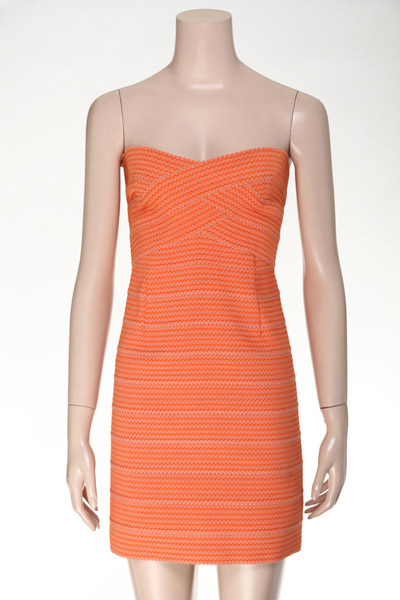 Ladies' Dress In Yard Dyed Elastic