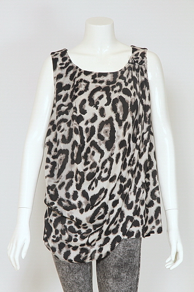 Ladies Polyester Delicate Print Top