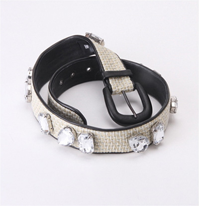 Belt With Crystal