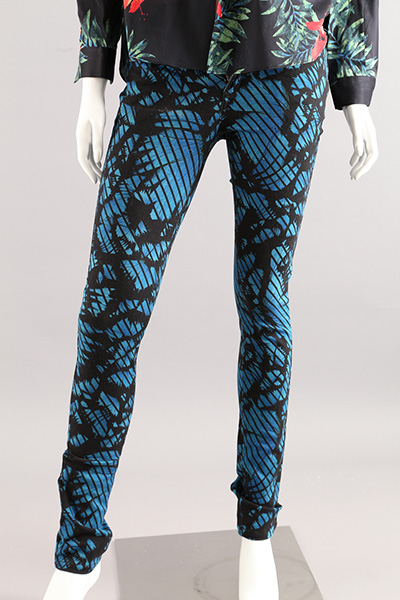 Ladies Cotton Print Denim
