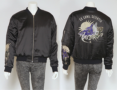 Ladies Polyester Bomber