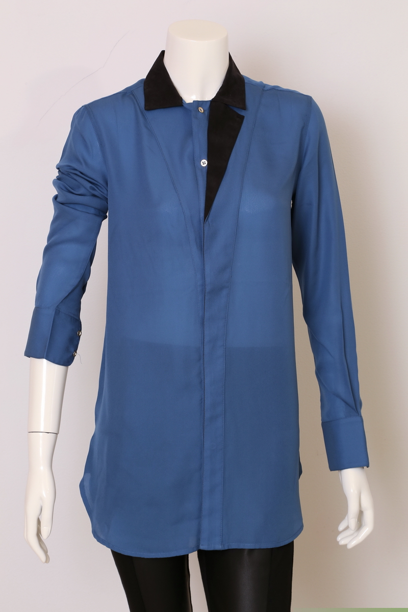 Ladies Polyester Chiffon Blouse