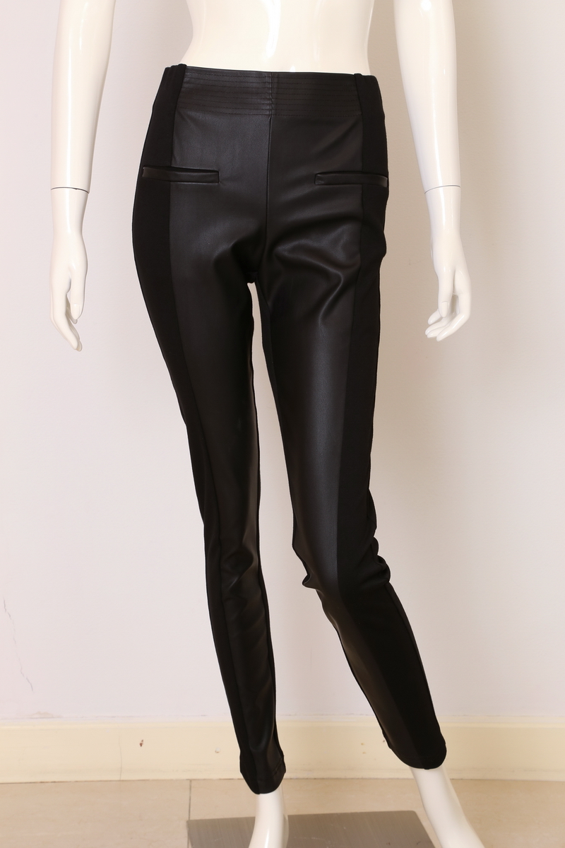 Ladies Polyester Spandex Knit Leggings
