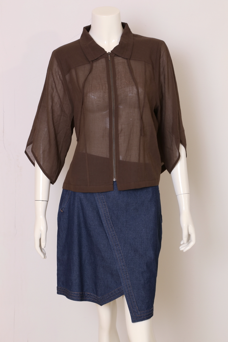 Ladies Cotton Denim Skirt