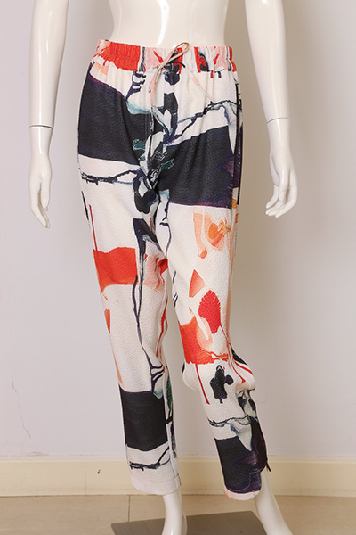 Ladies Polyester Spandex Pant