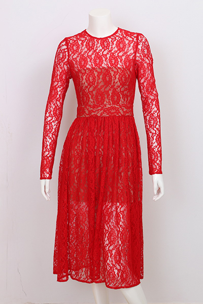 Ladies Nylon Evening Dress