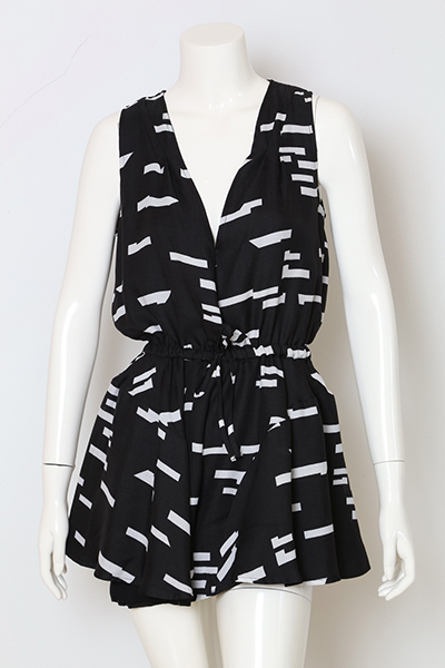 Ladies Polyester Playsuit