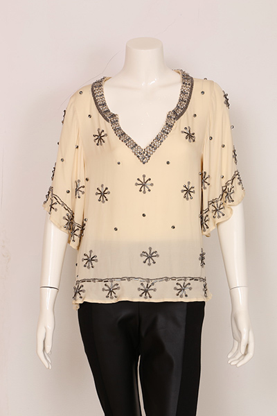 Ladies Viscose Bead Top