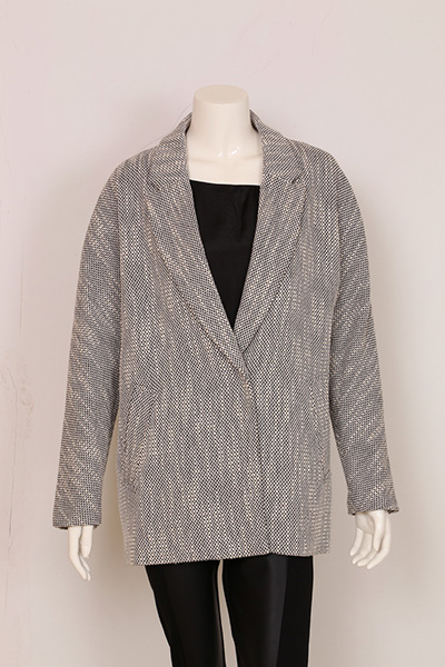 Ladies Cotton Polyester Woven Coat