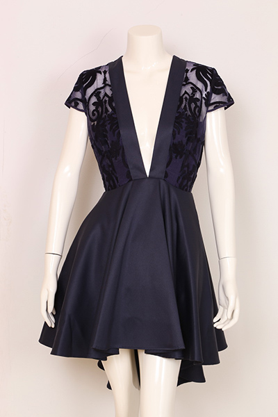 Ladies Polyester Cotton Party Dress
