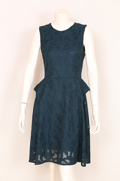 Ladies Polyester Embroidery Dress