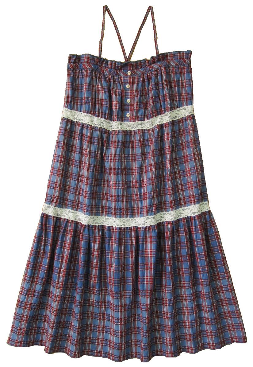 Ladies' Tiered Dress W/ Lace