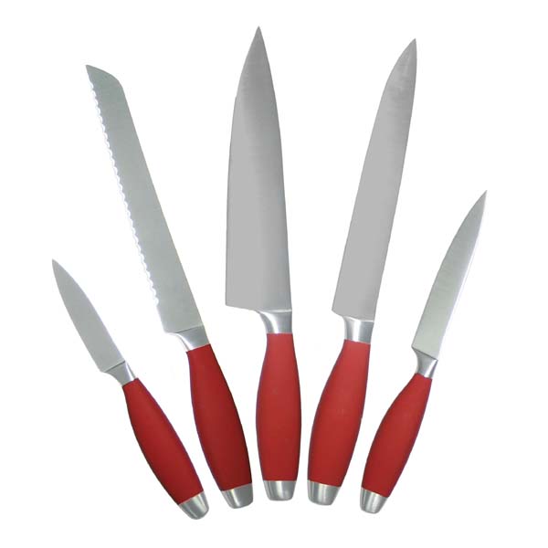 SS Knife with Silicone Coated Handle