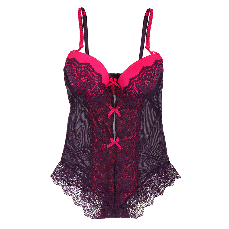 Lace & Micro Padded Bodysuit