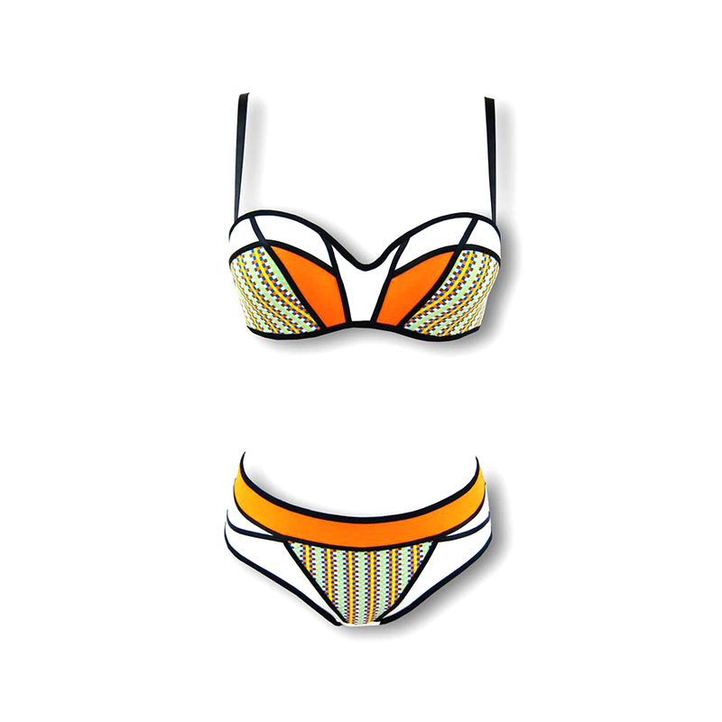 Cut & Sewn Balconette Padded Bra & Boyleg