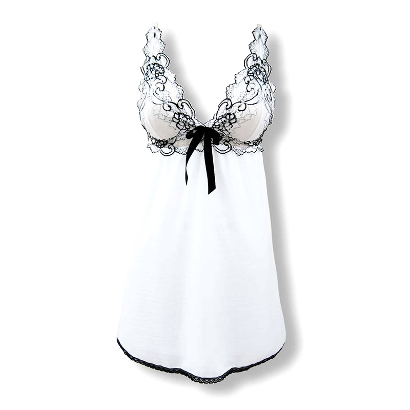 2 Tones Lace Chemise