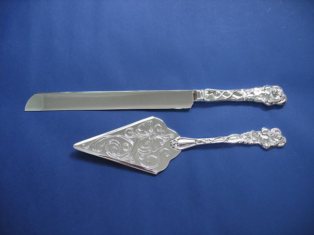 Sell Wedding Cake Knife & Server