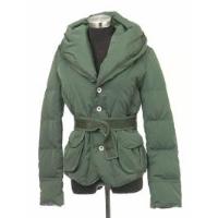 Women's nylon woven down jacket