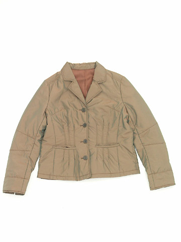 Ladies' 100% cotton woven coat (pigment dyed)