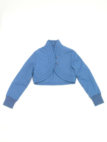 Ladies' polyester/nylon padded short jacket