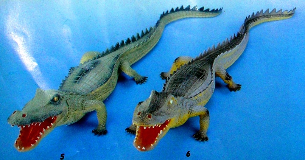 Plastic Crocodile Assorted Size and Styles