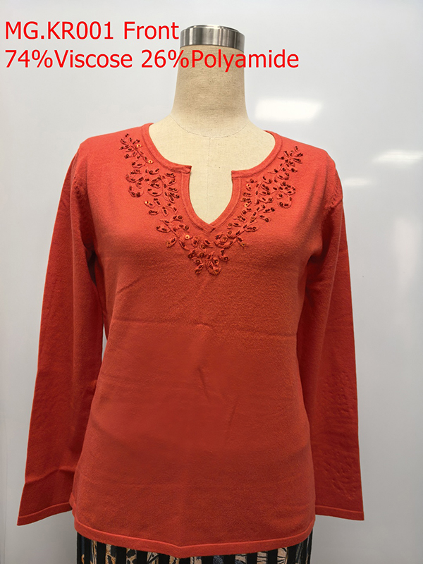 Ladies Round Neck Pullover