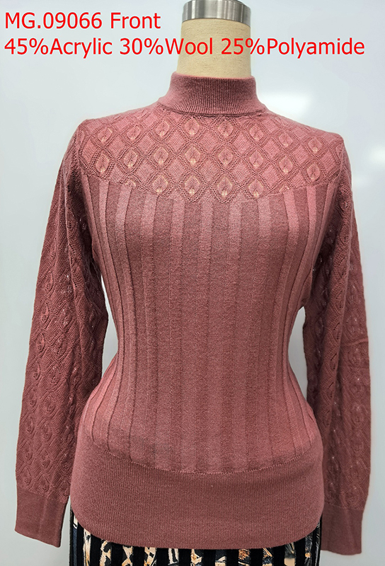 Ladies Roll Neck Pullover