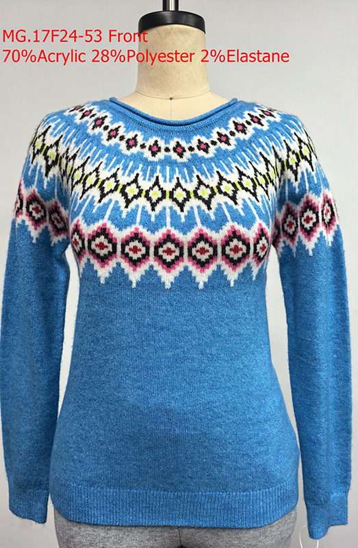 Ladies Round Neck Pullover