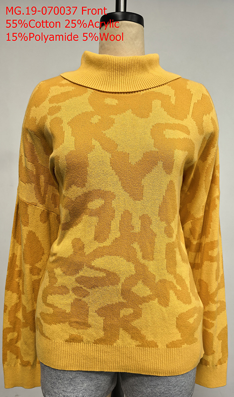 Ladies Roll Neck Pullover
