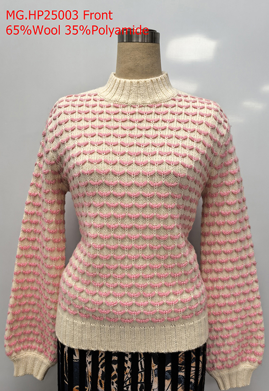 Ladies Roll Neck Pullover