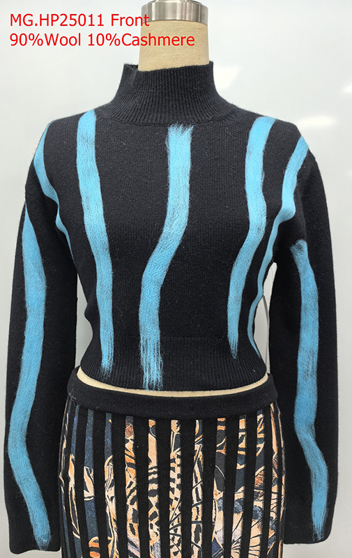 Ladies Roll Neck Pullover