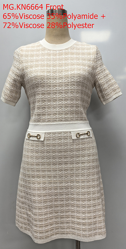 Ladies Round Neck Dress