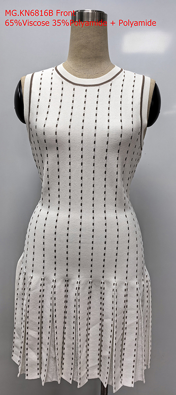 Ladies Round Neck Dress