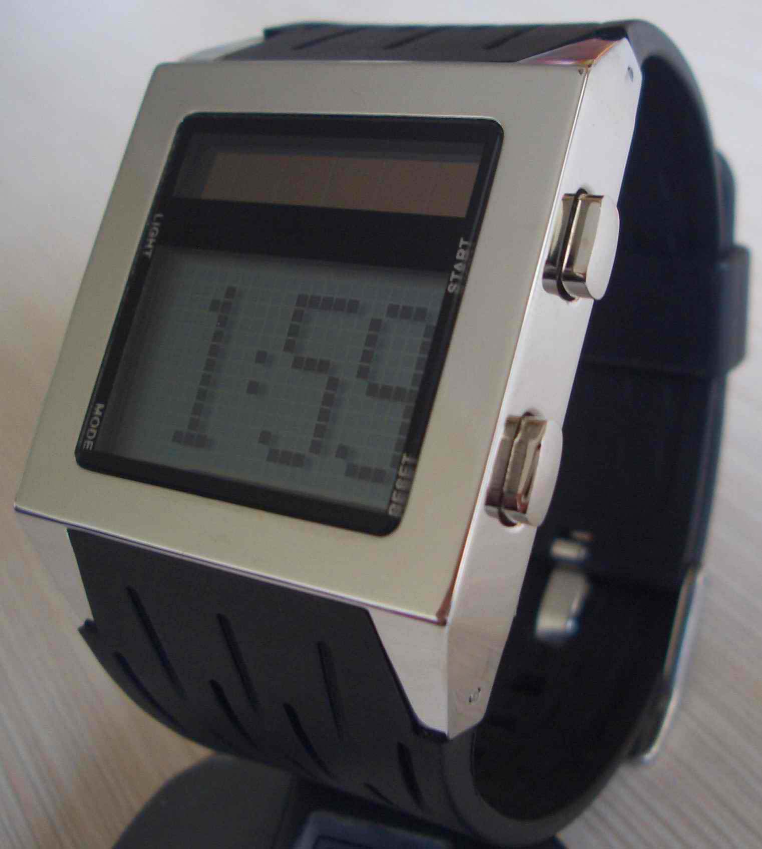 Sell Scrolling Solar Power LCD Watch