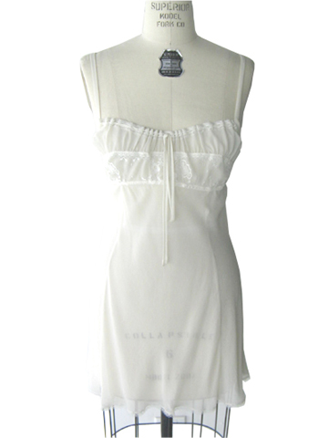 Solid col woven slip