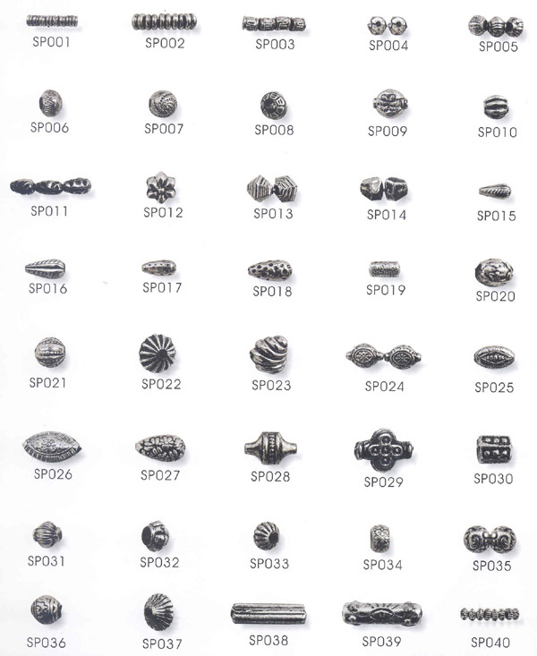 Antique colors fancy beads