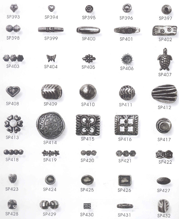 Antique colors fancy beads