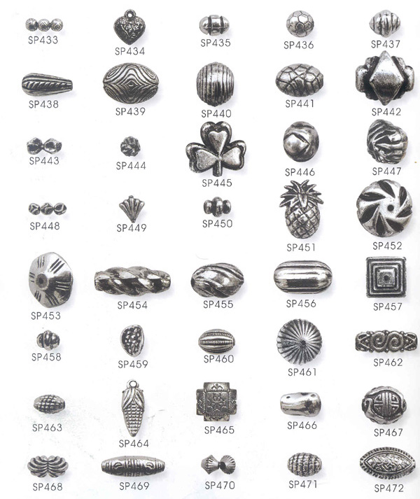 Antique colors fancy beads