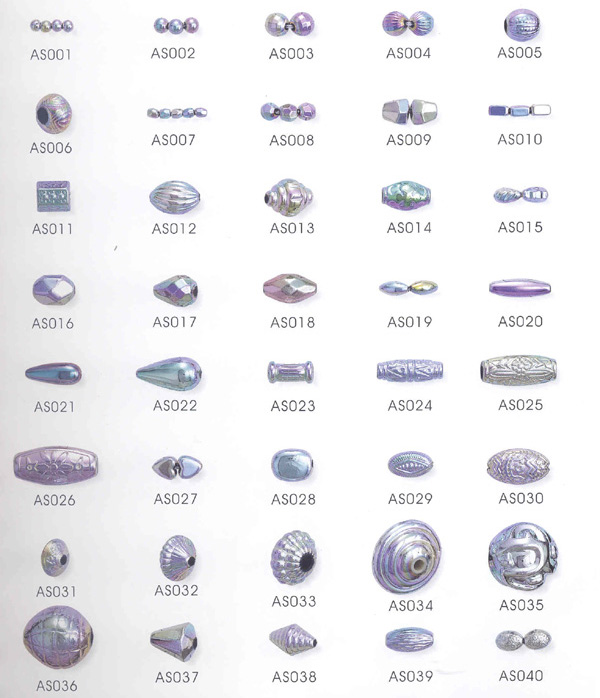 Silver colors with rainbow AB