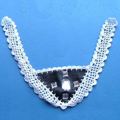 Plastic Beaded Collar