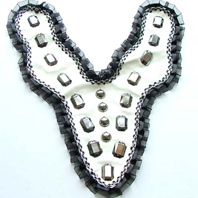 Plastic Beaded Collar