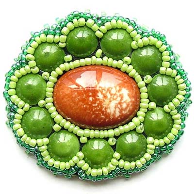 Plastic Beaded Motif