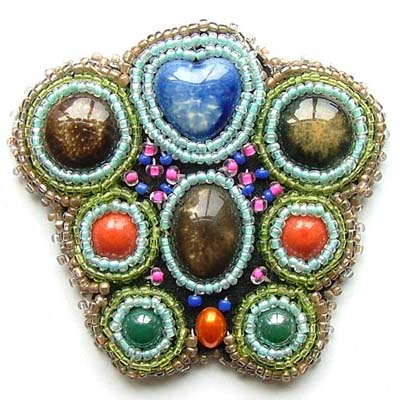 Plastic Beaded Motif