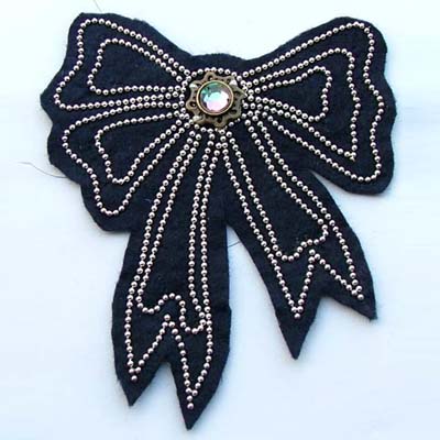 Plastic Beaded Motif