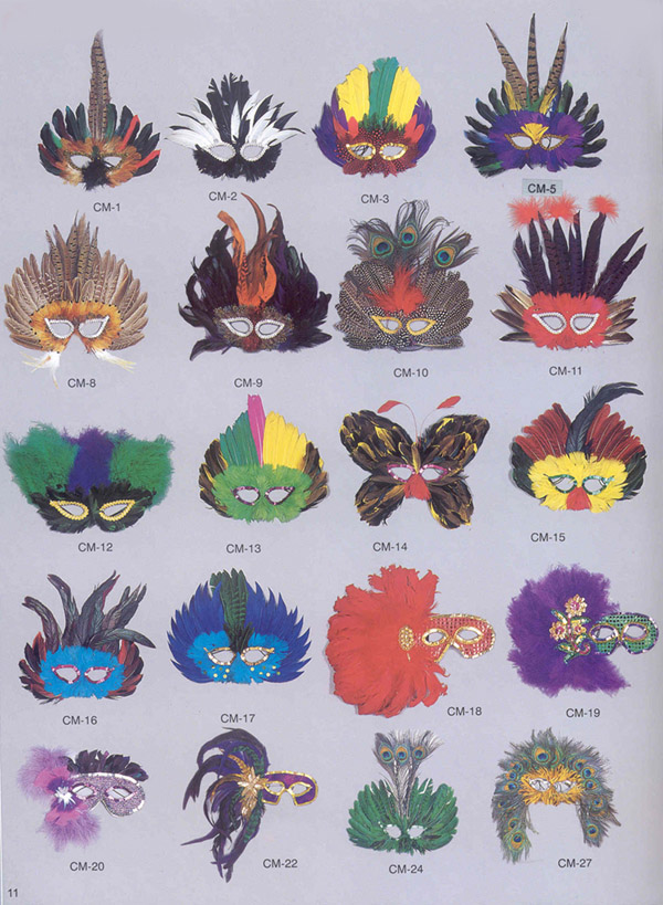 Feather BOA/MASK